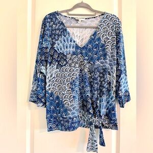 Chaus Paisley Blouse